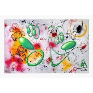 FUTURA 2000 x Kenny Scharf "Kenny and Lenny" Print Signed Edition of 100